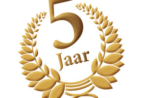 5 jarige bestaan!
